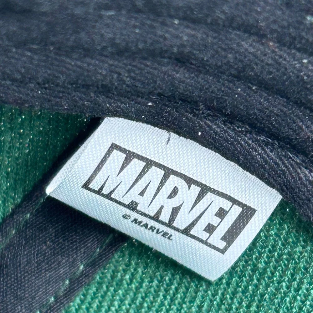 Loki Marvel Snapback Hat God of Mischief Horned Helmet Cap Green Gold Men Disney
